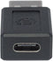 Manhattan 354653 - USB 2.0 Adapter - USB-A naar USB-C - Zwart