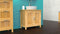 Eisl BAMBOE Onderkast - Bamboe Wastafelonderkast - Duurzaam - (B x H x D) ca. 67 x 60 x 28 cm