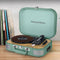 Muse MT-201WG - Kofferplatenspeler - Bluetooth en USB-encoding - Mintgroen