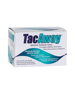 Tac Away TacAway Remover Wipes (50 stuks) – Voor Zachte Verwijdering van Lijmresten