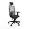 Bureaustoel met hoofdsteun Piqueras y Crespo 2D066N1 Zwart