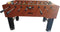 Tafelvoetbaltafel - 140x75x89cm - houtimitatie - antislip handgrepen