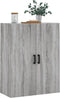 vidaXL - Hangkast - 69,5x34x90 - cm - grijs - sonoma - eikenkleurig