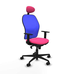 Jorquera Piqueras y Crespo 1D036N1 - Bureaustoel - Hoofdsteun verstelbaar - Roze