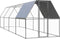 vidaXL - Kippenhok - 2x8x2 - m - gegalvaniseerd - staal