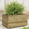 vidaXL - Plantenbak - 90x60x49,5 - cm - geïmpregneerd - grenenhout