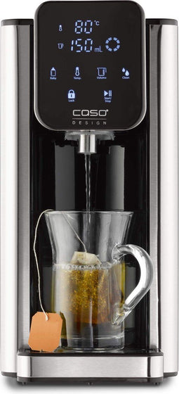CASO Heetwaterdispenser Hot7 - 2,7 L, 40-100℃, 10 graden interval -100/150/200/250/300/350/400 ml - Touch display - Instant Waterkoker, Heet water in 7 seconde, Inclusief Waterfilter