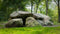 Customize it - Tuinschilderij hunebed 70x50cm