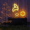 Anna's Collection - Neonverlichting - Spring Hert - 62 x 62 CM - Warm Wit