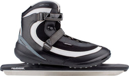 Nijdam Pro-Line Norenschaats - Softboot - Thinsulate® isolatie - Zwart/Zilvergrijs (1 paar)