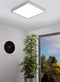 EGLO connect.z Fueva-Z - Smart Opbouwlamp - Dimbaar - Instelbaar wit licht - Grijs/Wit