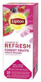 Thee Lipton Refresh Bosvruchten 25stuks