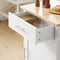 SoBuy FKW102-WN - Keukenwagen - 1 lade en deur - Wit