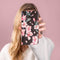 iMoshion Hoesje Geschikt voor Samsung Galaxy M31 Hoesje Met Pasjeshouder - iMoshion Design Softcase Bookcase - Meerkleurig / Blossom Watercolor Black