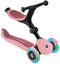 Globber Go up Active Lights - Meegroeistep - lichtgevende wielen - pastel roze
