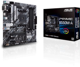 ASUS PRIME B550M-A - Micro-ATX Moederbord - AMD B550 Chipset PCIe 4.0 - Compatibel met AMD Ryzen 3000/5000 (AM4)