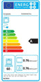 Everglades EVCK6250 Pro Line - Inductiefornuis - Mat Zwart - 60 CM - Inductie Met Simpele Draaiknop