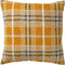 Dutch Decor RENZO - Kussenhoes gemeleerd Golden Glow 45x45 cm - geel - met rits