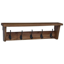 Hanger Bruin 50 x 10 x 14 cm Massief Mahoniehout