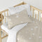 Happy Friday Duvet cover set 2 pieces Little star beige 115x145 cm (Cot bed) Beige