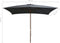 vidaXL - Parasol - met - houten - paal - 200x300 - cm - antraciet
