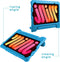 imoshion Tablet Hoes Kinderen - Geschikt voor iPad Mini 6 (2021) - Kidsproof Backcover met handvat - Blauw