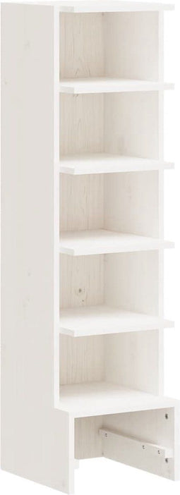 vidaXL-Schoenenkast-28x30x104-cm-massief-grenenhout-wit