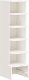 vidaXL-Schoenenkast-28x30x104-cm-massief-grenenhout-wit