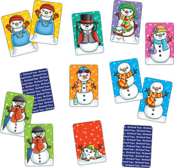 Orchard Toys - Snowman Snap - Mini spel - Snel en compact sneeuwpop spel