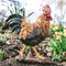 Farmwood Tuinbeeld Haan | 25 x 13 x 30 cm Bruin