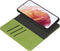 iMoshion Hoesje Geschikt voor Samsung Galaxy S21 Hoesje Met Pasjeshouder - iMoshion Uitneembare 2-in-1 Luxe Bookcase - Groen