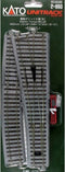 H0 Kato Unitrack 2-860 Wissel, Links 492 mm 1 stuk(s)