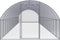 vidaXL - Kippenren - 3x16x2 - m - gegalvaniseerd - staal