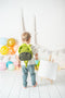 Schoolrugzak Crochetts Geel 23 x 30 x 10 cm Draak