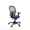 Piqueras y Crespo 2D036G0 - Bureaustoel - Verstelbare hoogte met armleuning - Marineblauw