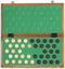 Wegiel DAM-100-WD - Houten Dambord met Inlegblad - 40 x 40 cm (set van 40)