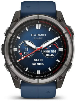 Garmin Quatix 8 - Zeilhorloge - AMOLED 51mm - Zwart (Blauw)