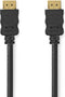 Nedis High Speed HDMI-Kabel - HDMI Male - 4K@30Hz - 15 m - Zwart