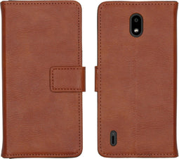 iMoshion Hoesje Geschikt voor Nokia 1.3 Hoesje Met Pasjeshouder - iMoshion Luxe Bookcase - Bruin