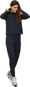Only Play Orlana Sporttrui - Sportvest met capuchon en rits - Zwart - Maat XS