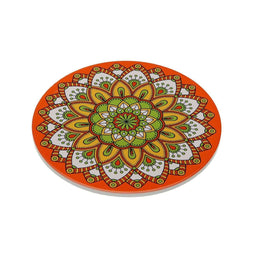 Placemat Versa Kurk Keramisch Mandala 20 X 0,6 X 20 CM