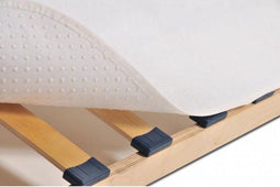 Briljant Home Anti-slip mat voor boxsprings met noppen - 60 cm x 170 cm - Wit