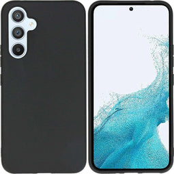 iMoshion Hoesje Geschikt voor Samsung Galaxy A54 (5G) Hoesje Siliconen - iMoshion Color Backcover - Zwart