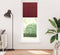 vidaXL - Plissé - rolgordijn - 75x200 - cm - stofbreedte - 74,4 - cm - bordeauxrood