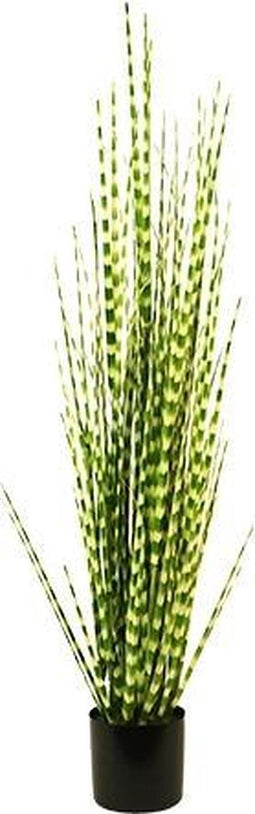 Zebra gras in pot 150 cm groen kunstplant