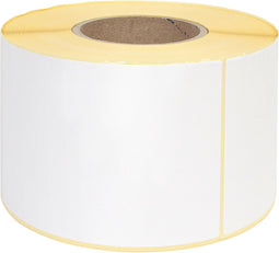 Zebra labeletiket Quantore 800740-605 102x150mm 76mm wit permanent - 4 stuks