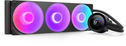 NZXT Kraken Plus 360 RGB - AIO-vloeistofkoeler - LCD-display RGB-ventilatoren - Zwart