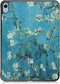 Lunso - Geschikt voor iPad 10 (2022) - Tri-Fold Bookcase hoes - Van Gogh Amandelbloesem