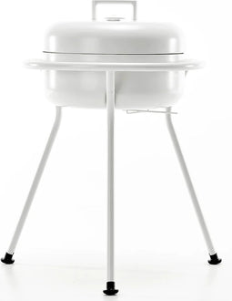 ZEE - KORO - Barbecue - Poedergelakt staal - Wit