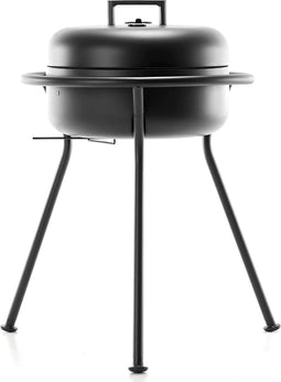 ZEE - KORO - Barbecue - Poedergelakt staal - Zwart